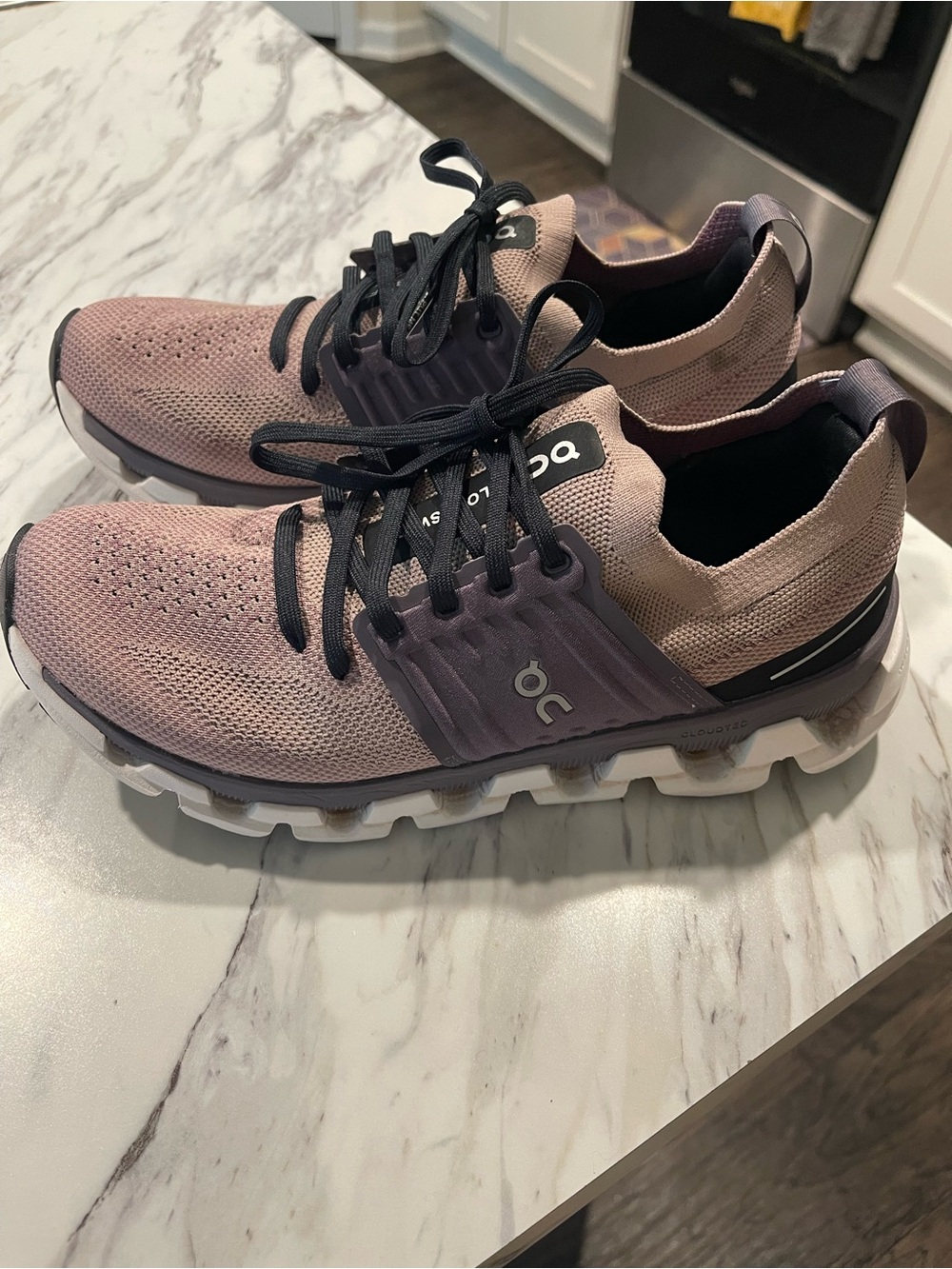 On Running Men’s Cloudswift Sneakers — Mauve and Purple